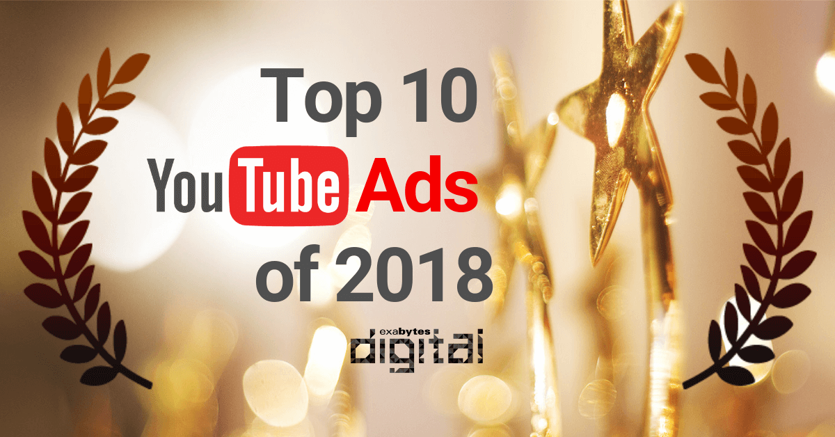 Top 10 YouTube Ads of 2018
