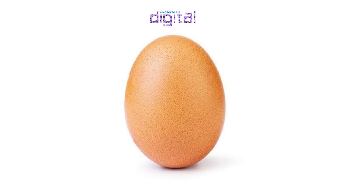 most liked Instagram post egg