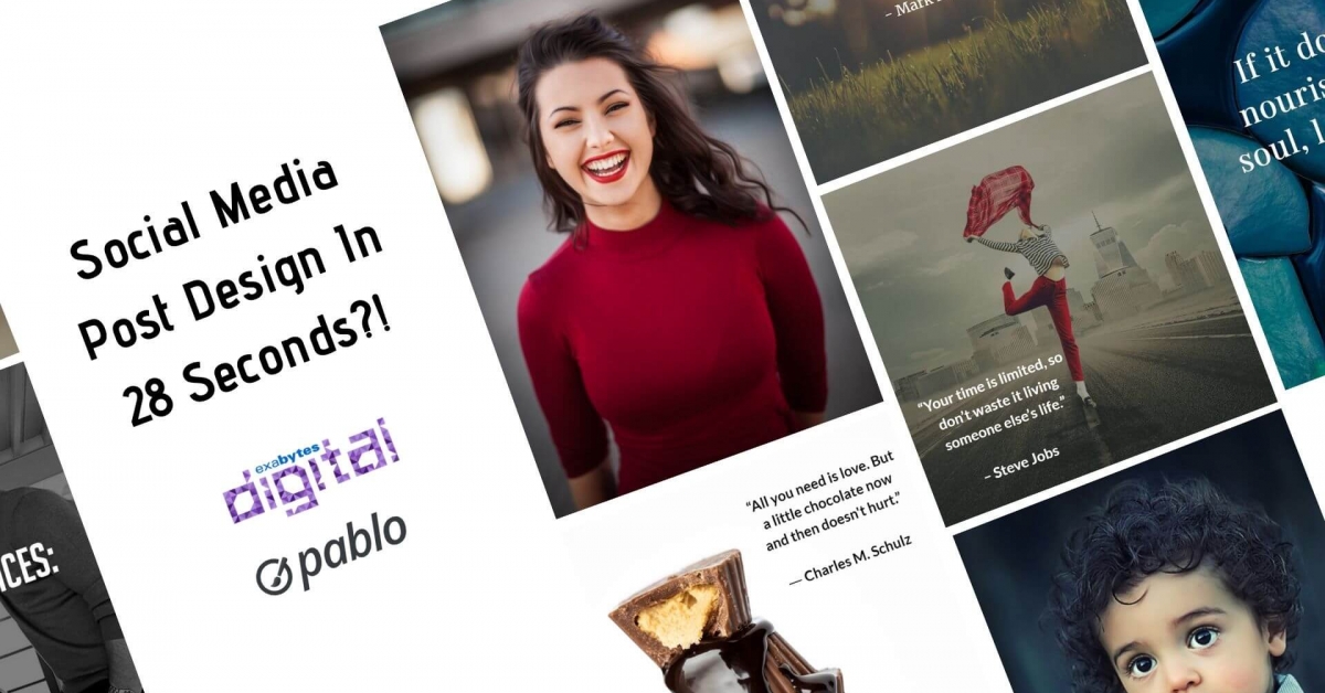 ocial media post with pablo