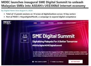 Digital news asia on SME Digital Summit 